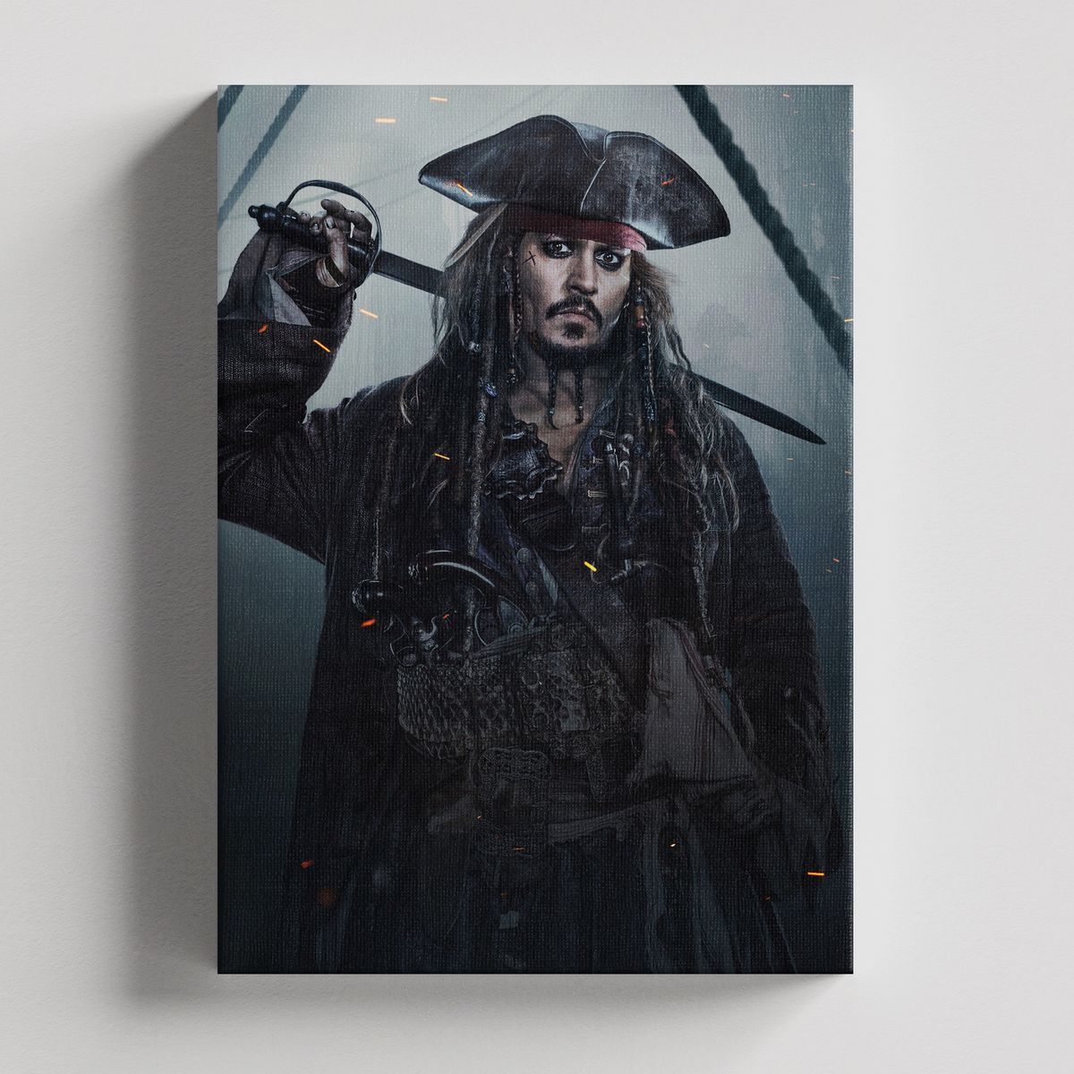 TAYRONA STORE - Cuadros Retablo Peliculas Piratas del caribe 024 - 35x50cm