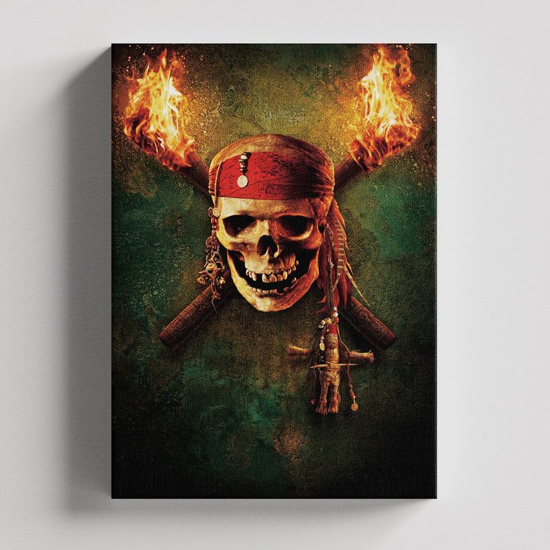TAYRONA STORE - Cuadros Retablo Peliculas Piratas del caribe 011 - 35x50cm
