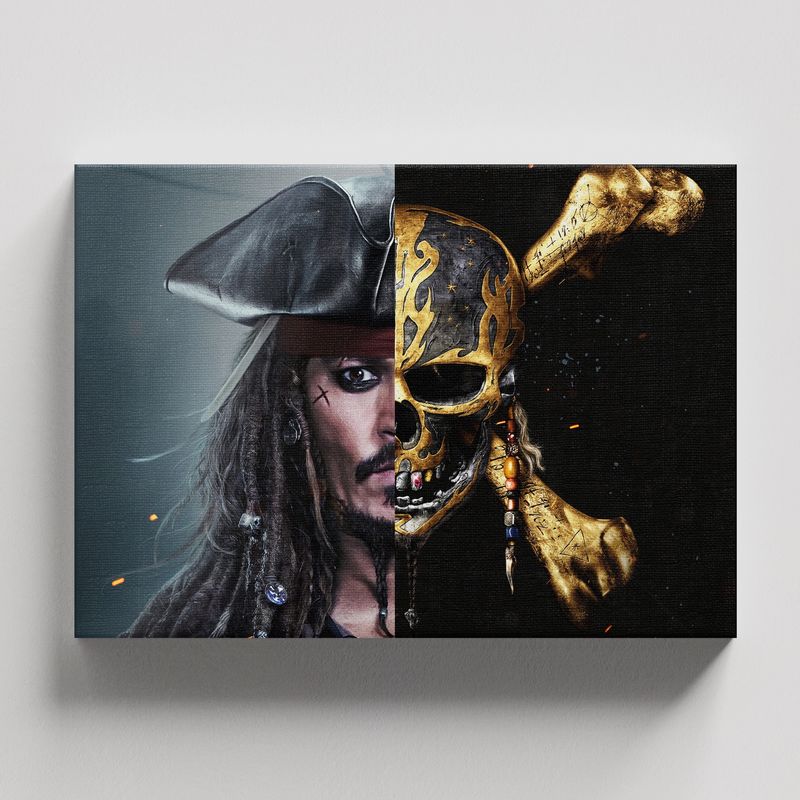 TAYRONA STORE - Cuadros Retablo Peliculas Piratas del caribe 034 - 50x35cm