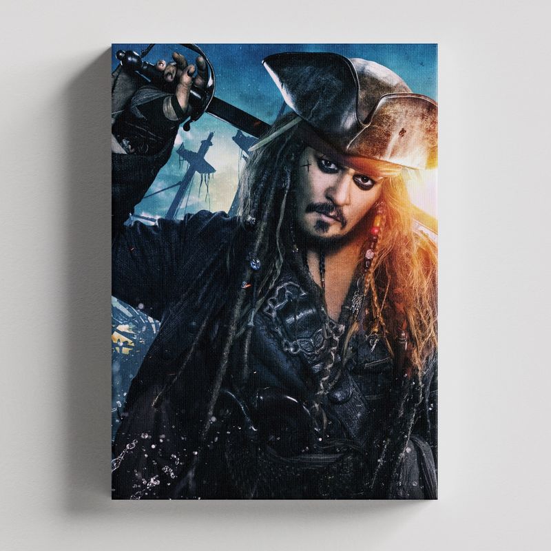 TAYRONA STORE - Cuadros Retablo Peliculas Piratas del caribe 022 - 35x50cm