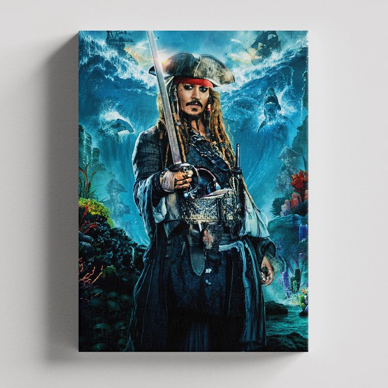 TAYRONA STORE - Cuadros Retablo Peliculas Piratas del caribe 003 - 35x50cm