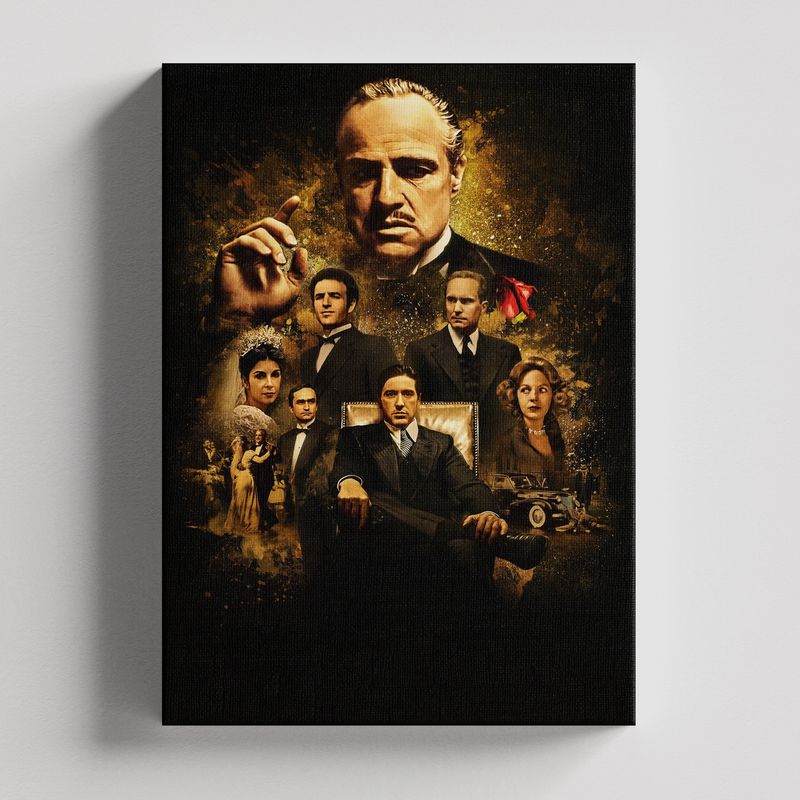 TAYRONA STORE - Cuadros Retablo Peliculas El Padrino 005 - 35x50cm