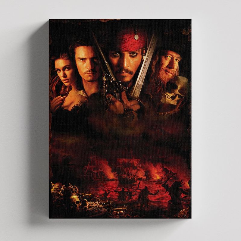 TAYRONA STORE - Cuadros Retablo Peliculas Piratas del caribe 008 - 35x50cm