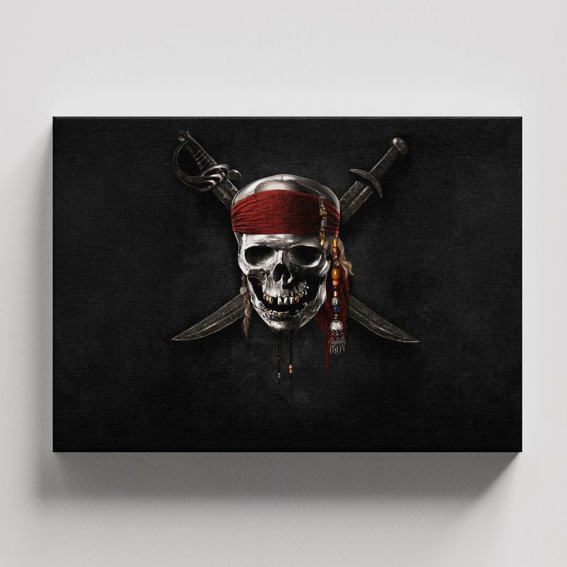 TAYRONA STORE - Cuadros Retablo Peliculas Piratas del caribe 032 - 50x35cm