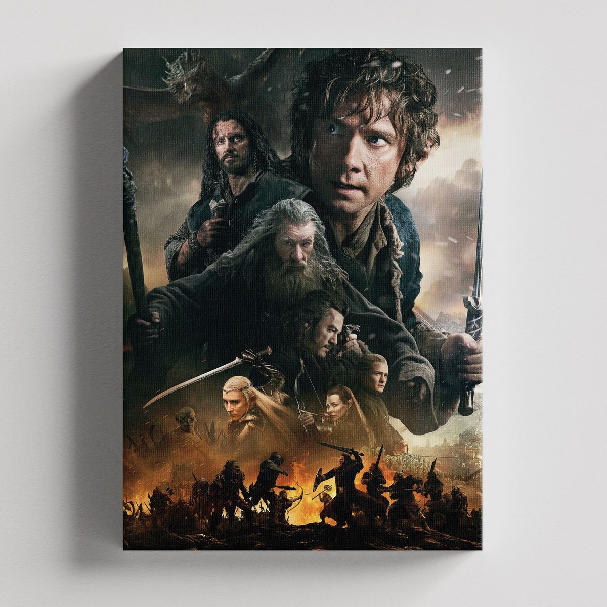 TAYRONA STORE - Cuadros Retablo Peluculas Hobbit 020 - 35x50cm