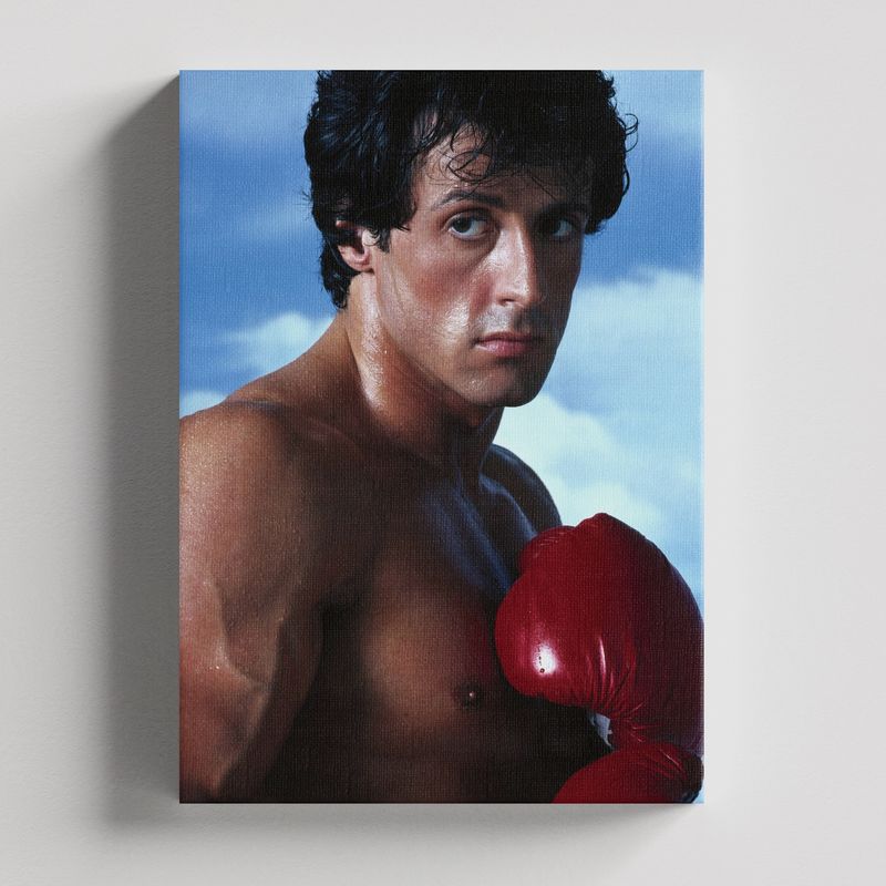 TAYRONA STORE - Cuadros Retablo Peliculas Rambo y Rocky 008 - 35x50cm