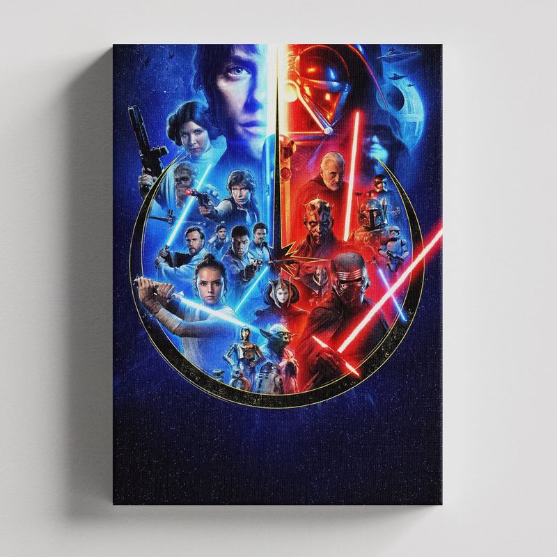 TAYRONA STORE - Cuadros Retablo Peliculas Star Wars 126 - 35x50cm