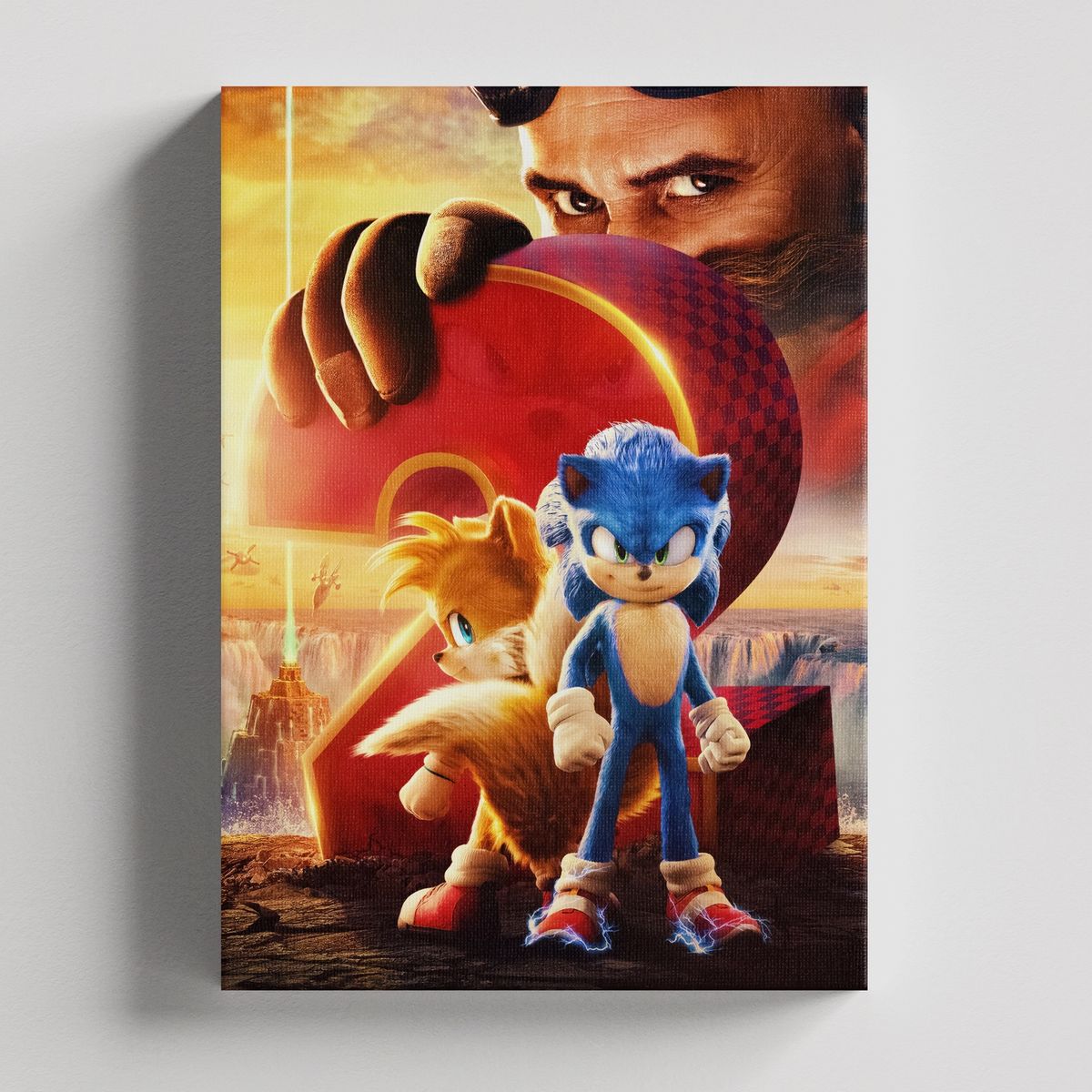 TAYRONA STORE - Cuadros Retablo Peliculas Sonic 004 - 35x50cm