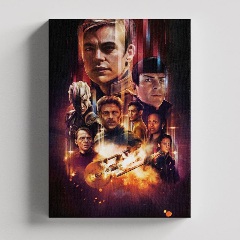 TAYRONA STORE - Cuadros Retablo Peliculas Star Trek 004 - 35x50cm