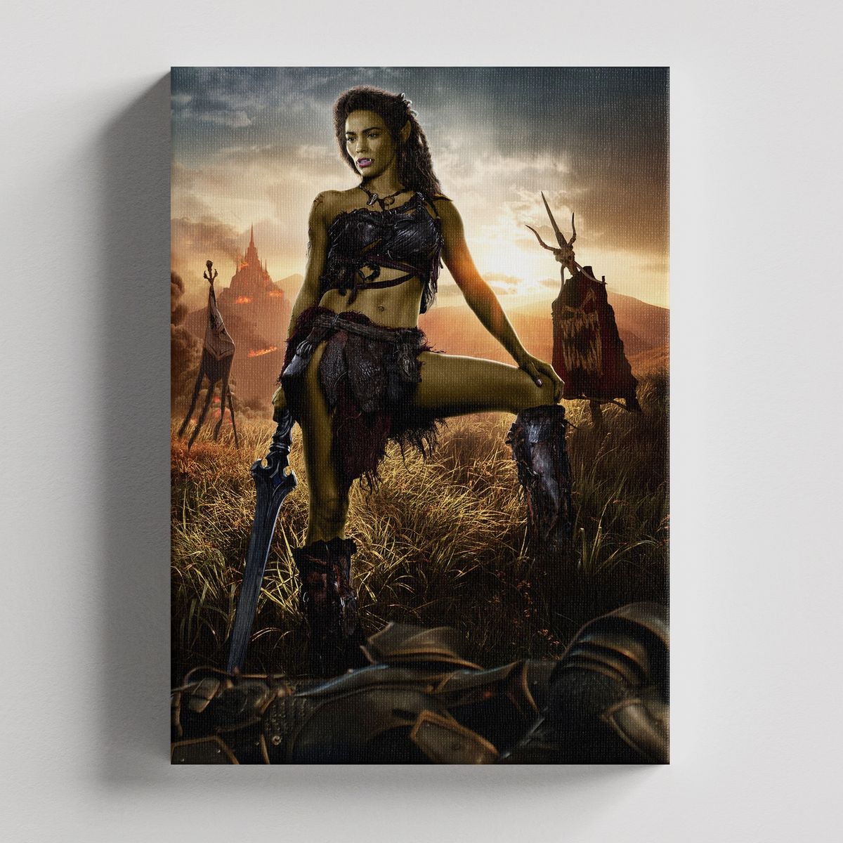 TAYRONA STORE - Cuadros Retablo Peliculas Warcraft 009 - 35x50cm