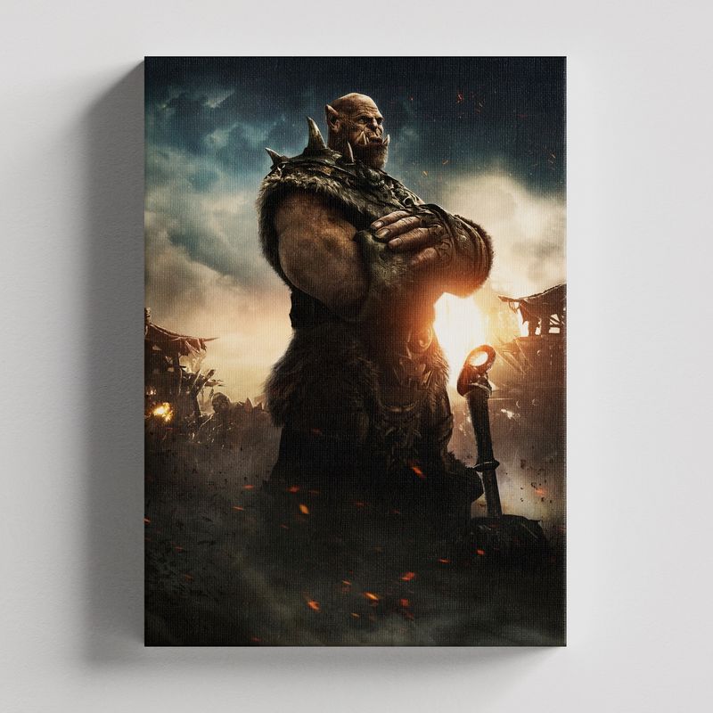 TAYRONA STORE - Cuadros Retablo Peliculas Warcraft 003 - 35x50cm