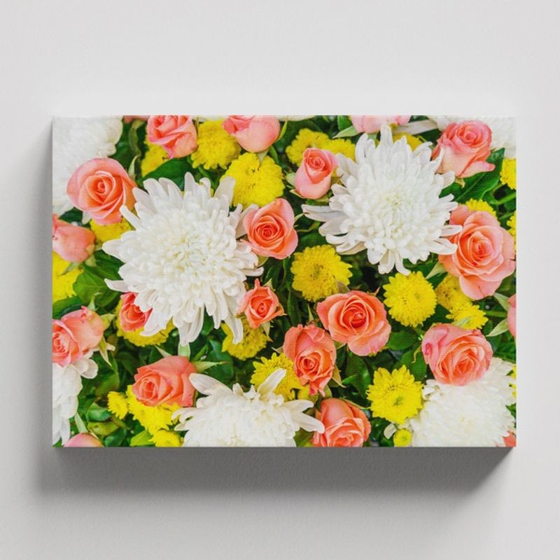TAYRONA STORE - Cuadros Retablo Flores Y Plantas 172 - 50x35cm