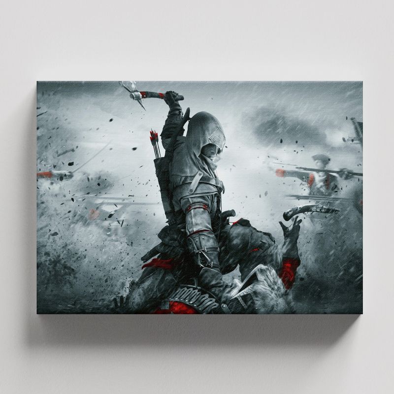 TAYRONA STORE - Cuadros Retablo Video Juegos Assassins Creed 005 - 50x35cm