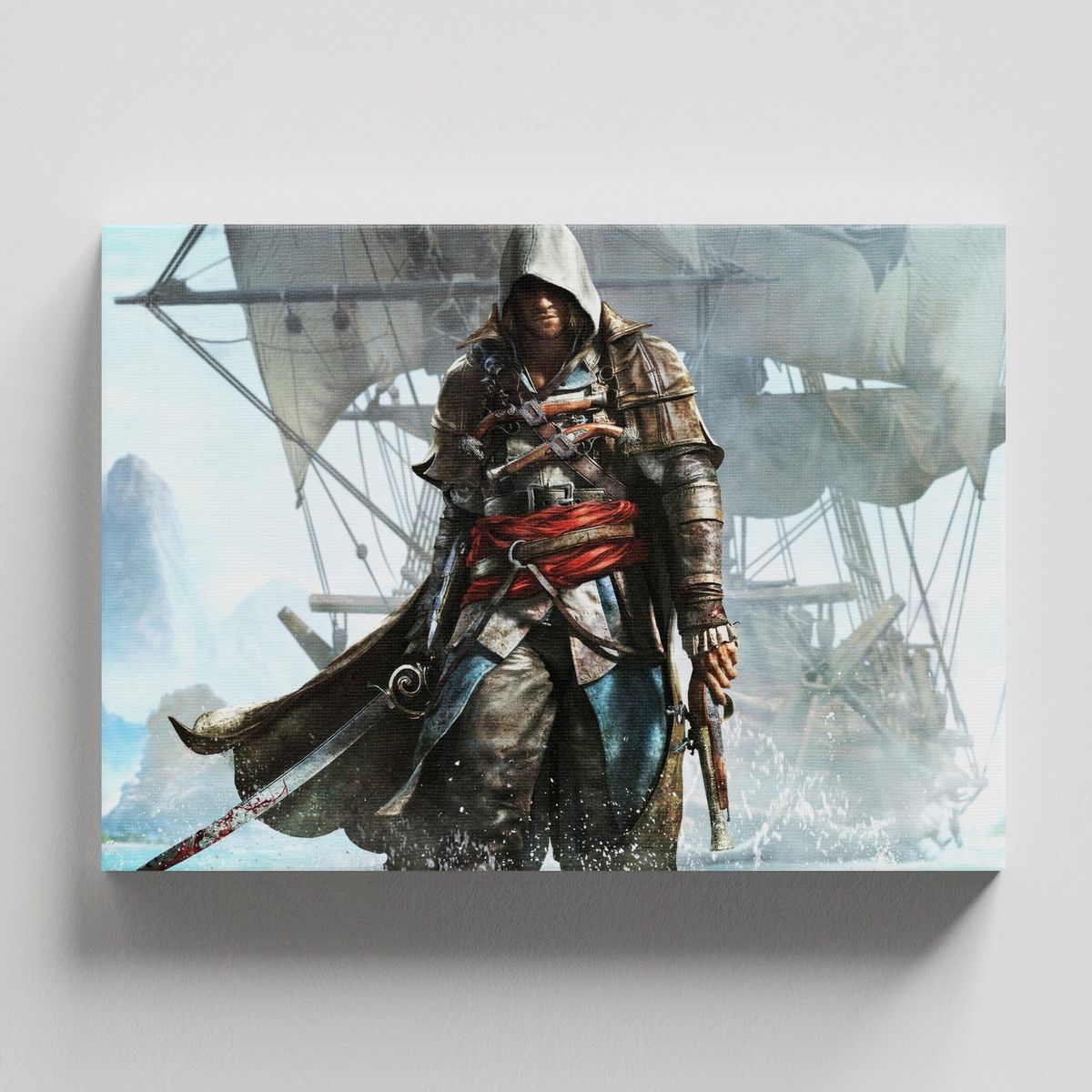 TAYRONA STORE - Cuadros Retablo Video Juegos Assassins Creed 004 - 50x35cm
