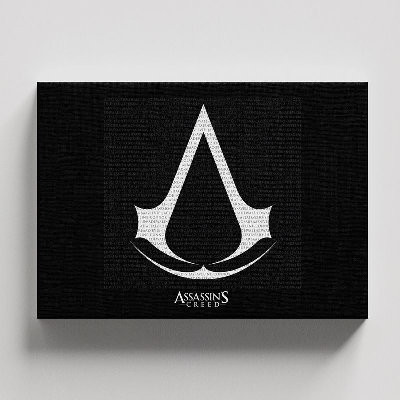 TAYRONA STORE - Cuadros Retablo Video Juegos Assassins Creed 015 - 50x35cm