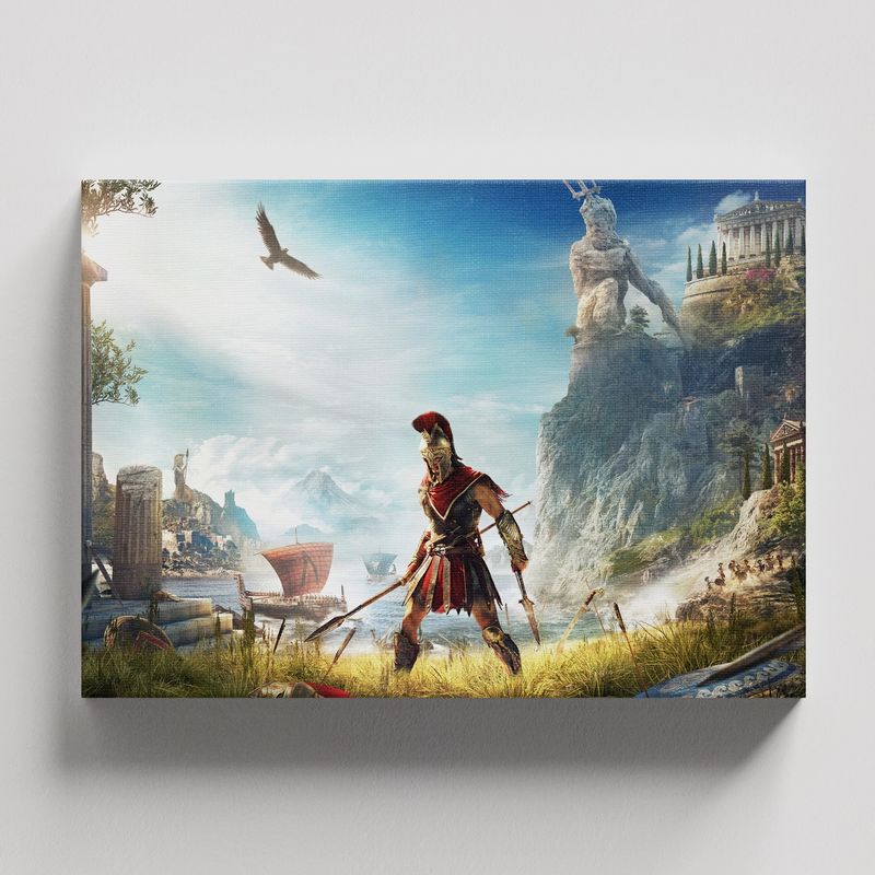 TAYRONA STORE - Cuadros Retablo Video Juegos Assassins Creed 030 - 50x35cm