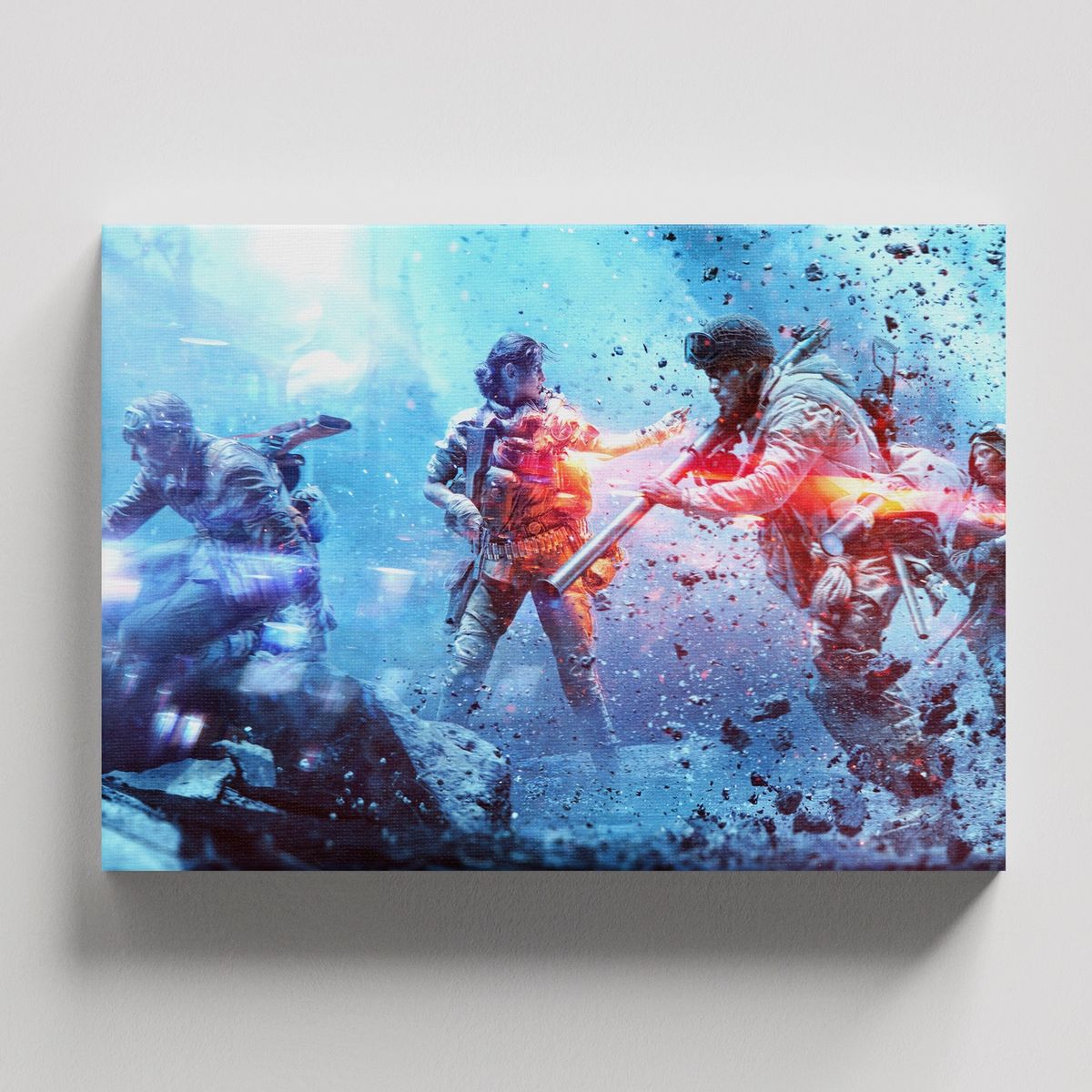 TAYRONA STORE - Cuadros Retablo Video Juegos Battlefield 007 - 50x35cm