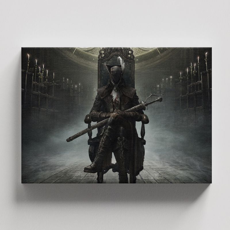 TAYRONA STORE - Cuadros Retablo Video Juegos Bloodborne 001 - 50x35cm