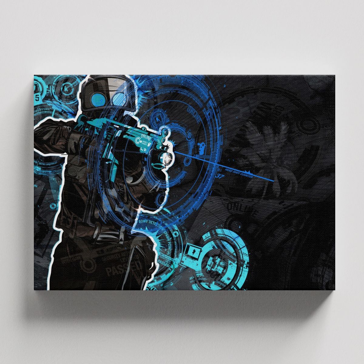 TAYRONA STORE - Cuadros Retablo Video Juegos Counter Strike 008 - 50x35cm