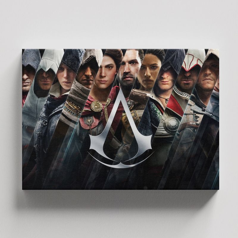 TAYRONA STORE - Cuadros Retablo Video Juegos Assassins Creed 032 - 50x35cm