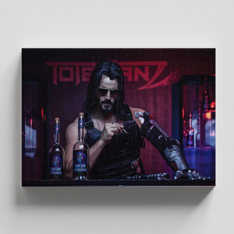 TAYRONA STORE - Cuadros Retablo Video Juegos CyberPunk 2077 009 - 50x35cm