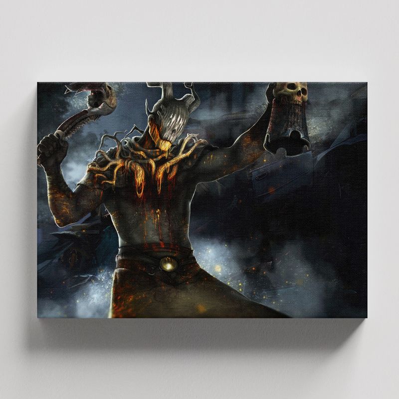 TAYRONA STORE - Cuadros Retablo Video Juegos Dead By Daylight 011 - 50x35cm