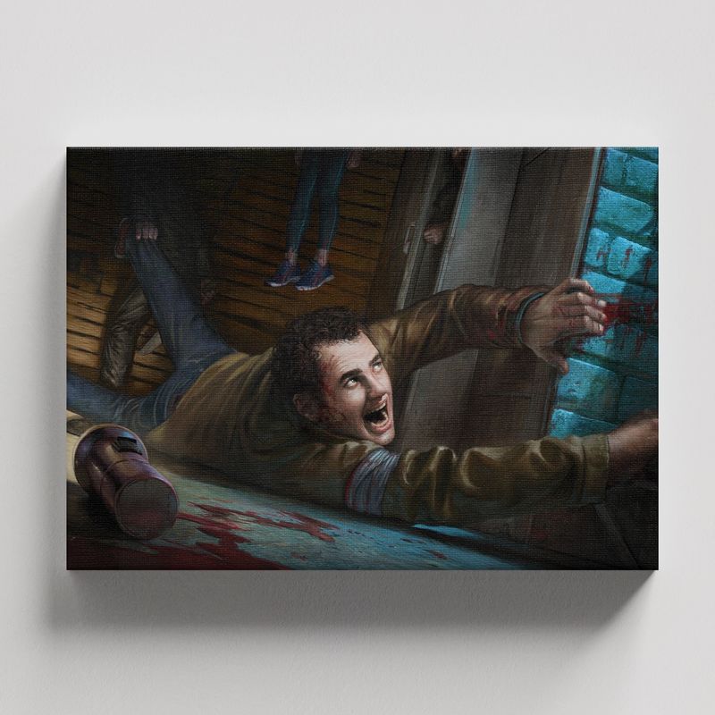 TAYRONA STORE - Cuadros Retablo Video Juegos Dead By Daylight 002 - 50x35cm