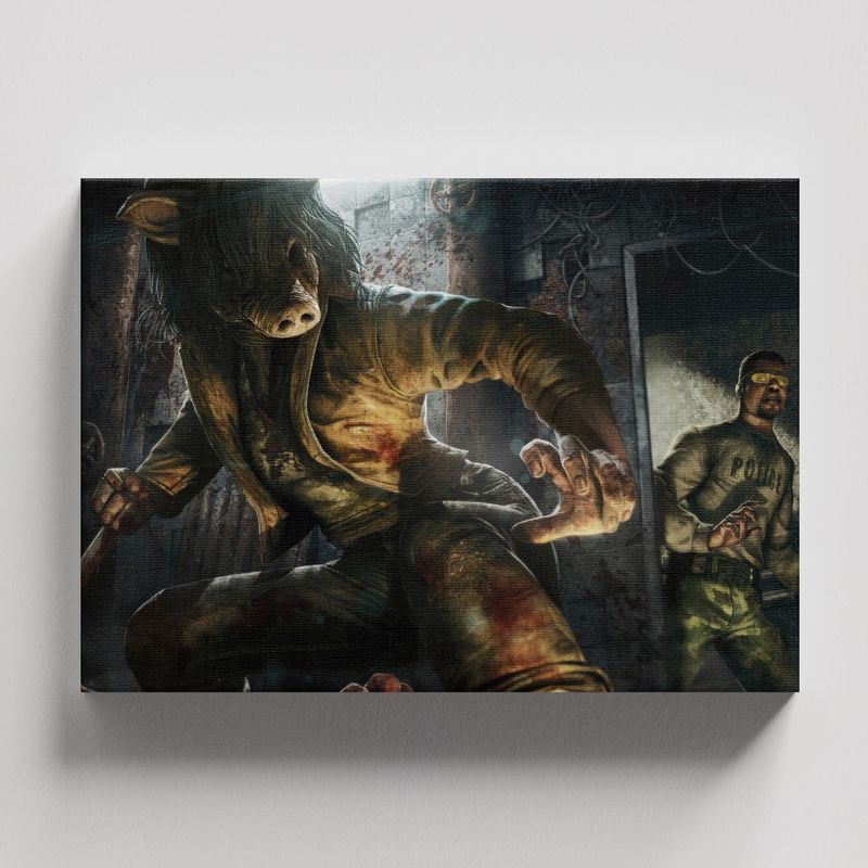 TAYRONA STORE - Cuadros Retablo Video Juegos Dead By Daylight 025 - 50x35cm