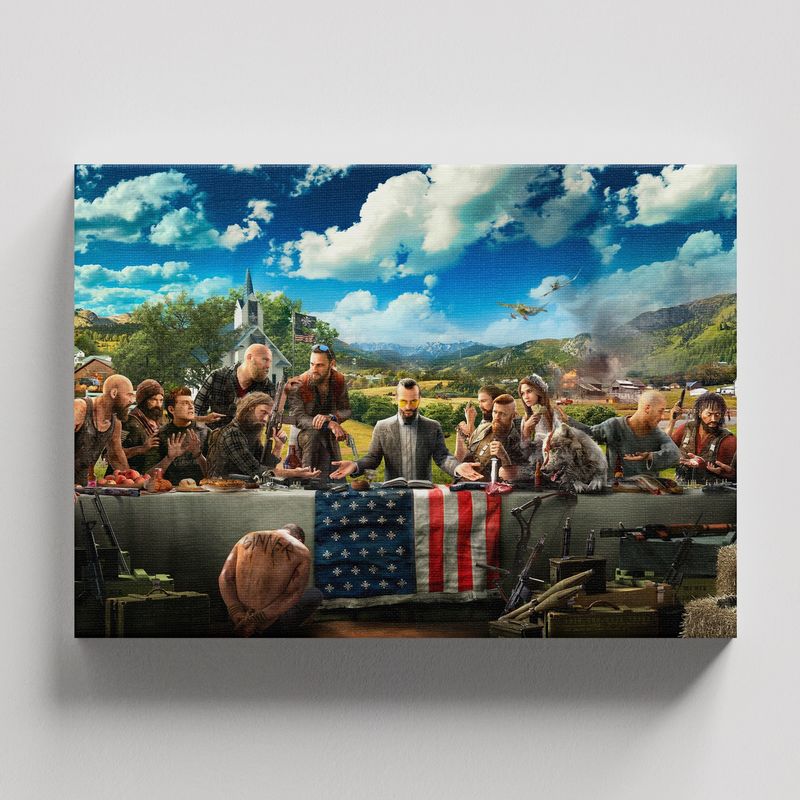 TAYRONA STORE - Cuadros Retablo Video Juegos Far Cry 009 - 50x35cm