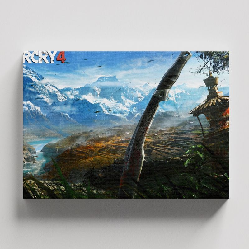 TAYRONA STORE - Cuadros Retablo Video Juegos Far Cry 019 - 50x35cm
