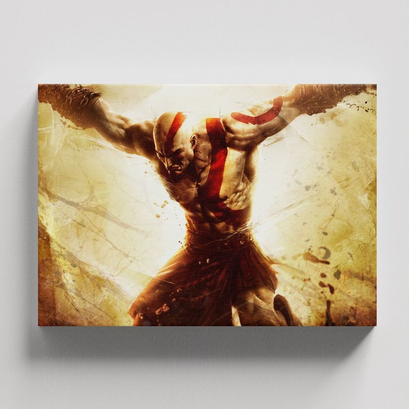 TAYRONA STORE - Cuadros Retablo Video Juegos God of War 006 - 50x35cm