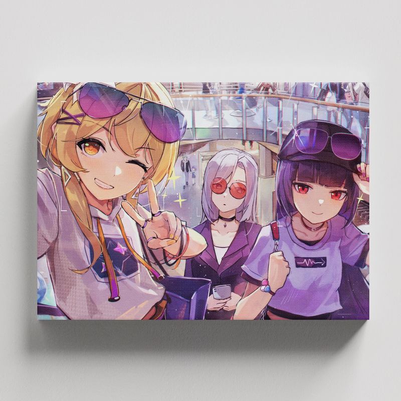 TAYRONA STORE - Cuadros Retablo Video Juegos Genshin Impact 005 - 50x35cm