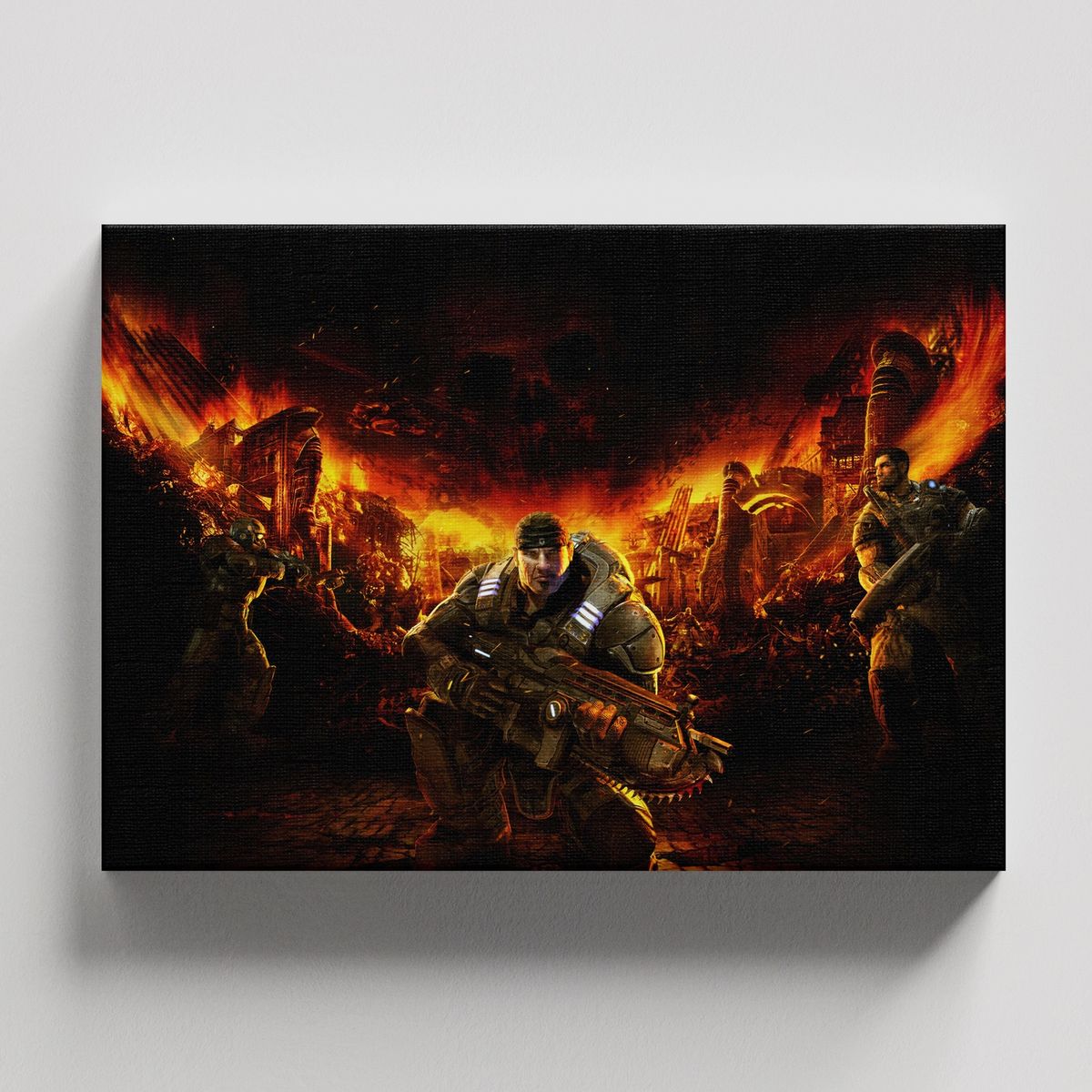 TAYRONA STORE - Cuadros Retablo Video Juegos Gears of War 002 - 50x35cm