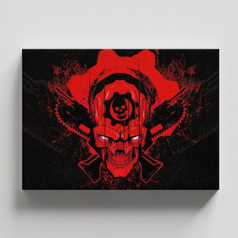 TAYRONA STORE - Cuadros Retablo Video Juegos Gears of War 007 - 50x35cm