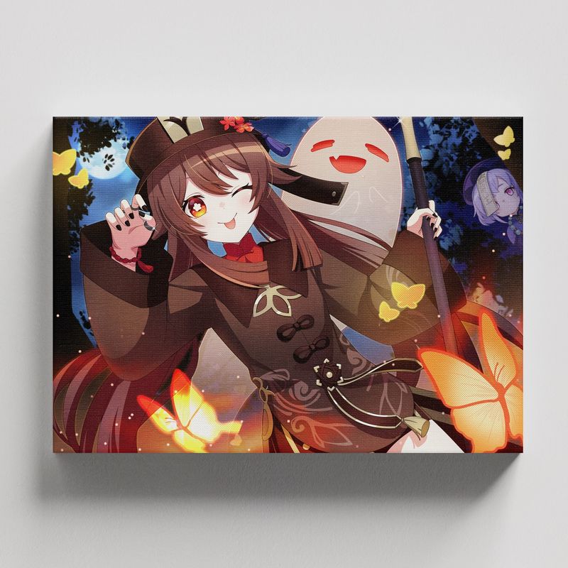 TAYRONA STORE - Cuadros Retablo Video Juegos Genshin Impact 020 - 50x35cm