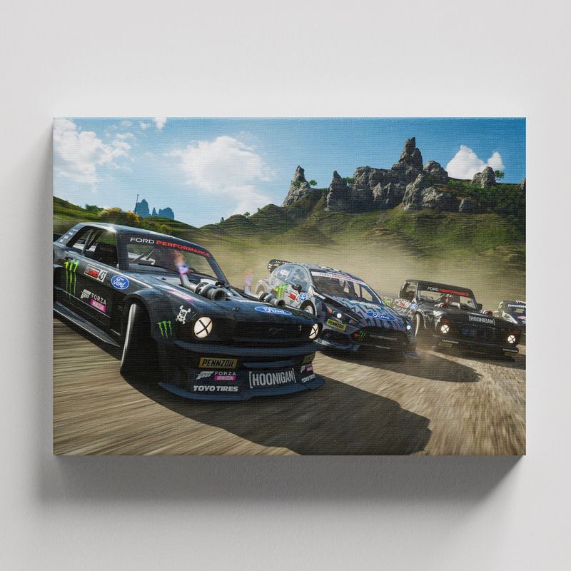 TAYRONA STORE - Cuadros Retablo Video Juegos Forza 001 - 50x35cm
