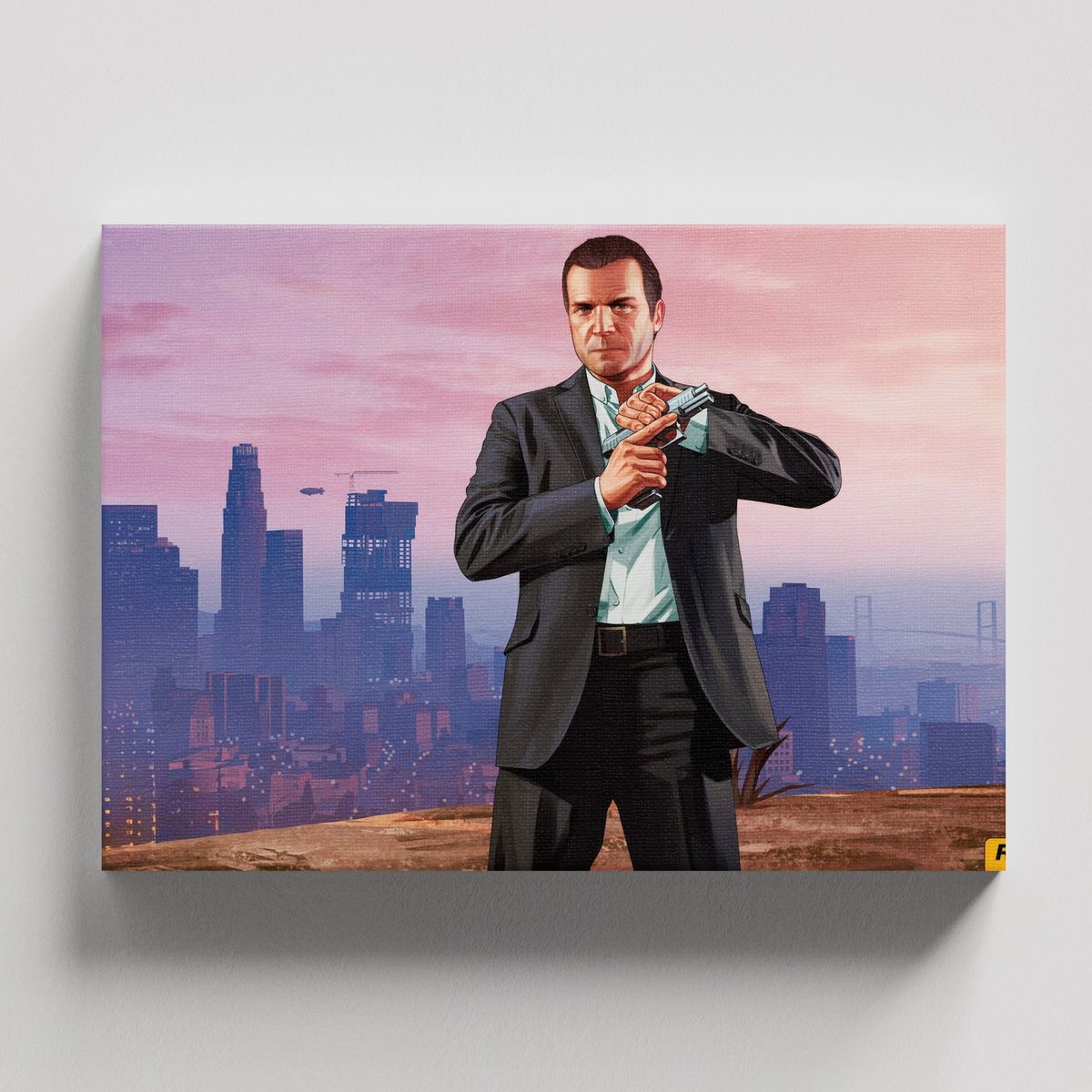 TAYRONA STORE - Cuadros Retablo Video Juegos Grand Theft Auto 005 - 50x35cm