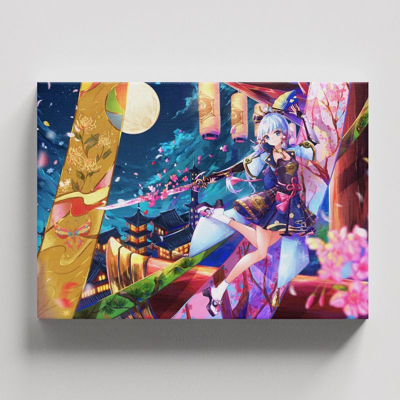 TAYRONA STORE - Cuadros Retablo Video Juegos Genshin Impact 002 - 50x35cm