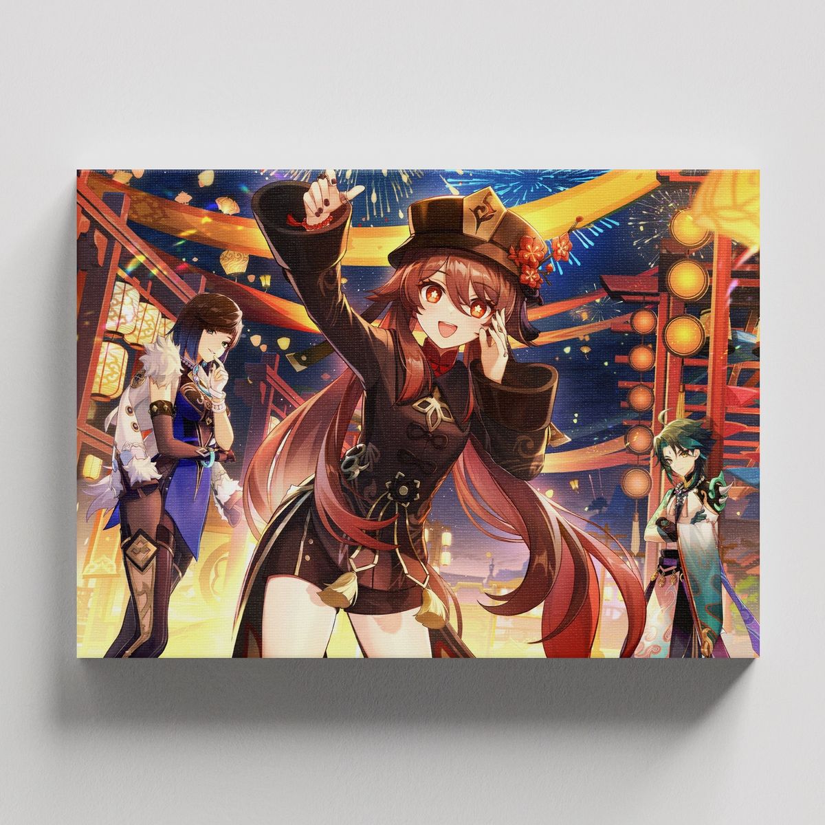 TAYRONA STORE - Cuadros Retablo Video Juegos Genshin Impact 012 - 50x35cm