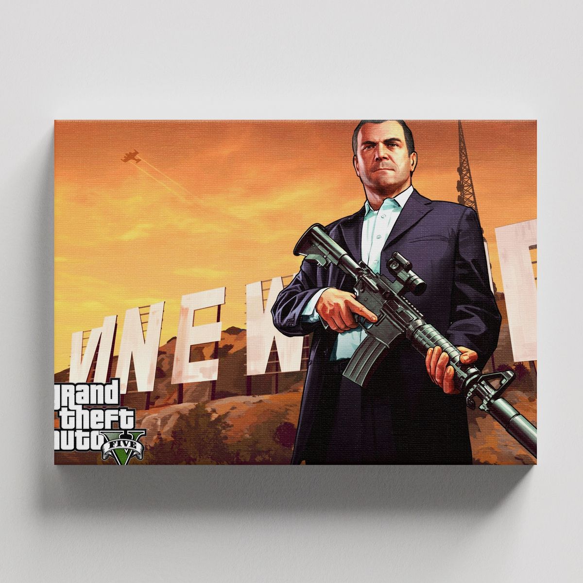 TAYRONA STORE - Cuadros Retablo Video Juegos Grand Theft Auto 003 - 50x35cm