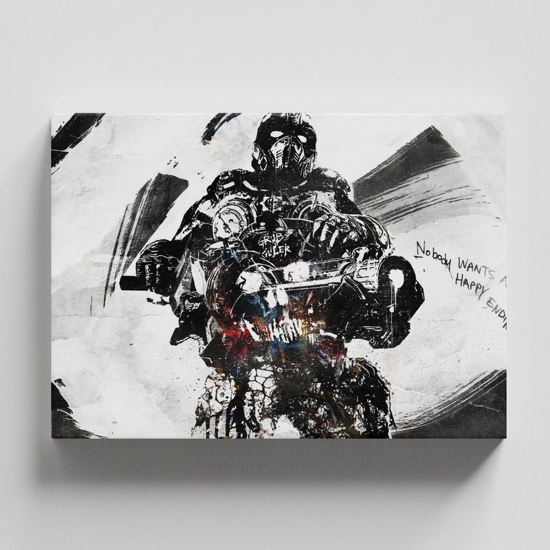 TAYRONA STORE - Cuadros Retablo Video Juegos Gears of War 003 - 50x35cm