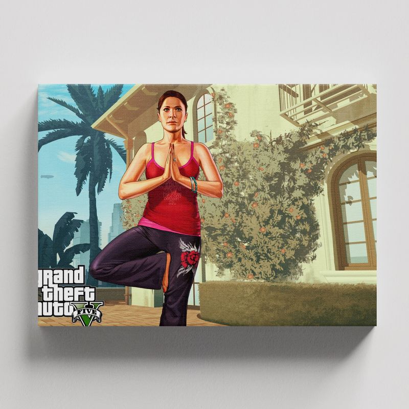 TAYRONA STORE - Cuadros Retablo Video Juegos Grand Theft Auto 030 - 50x35cm