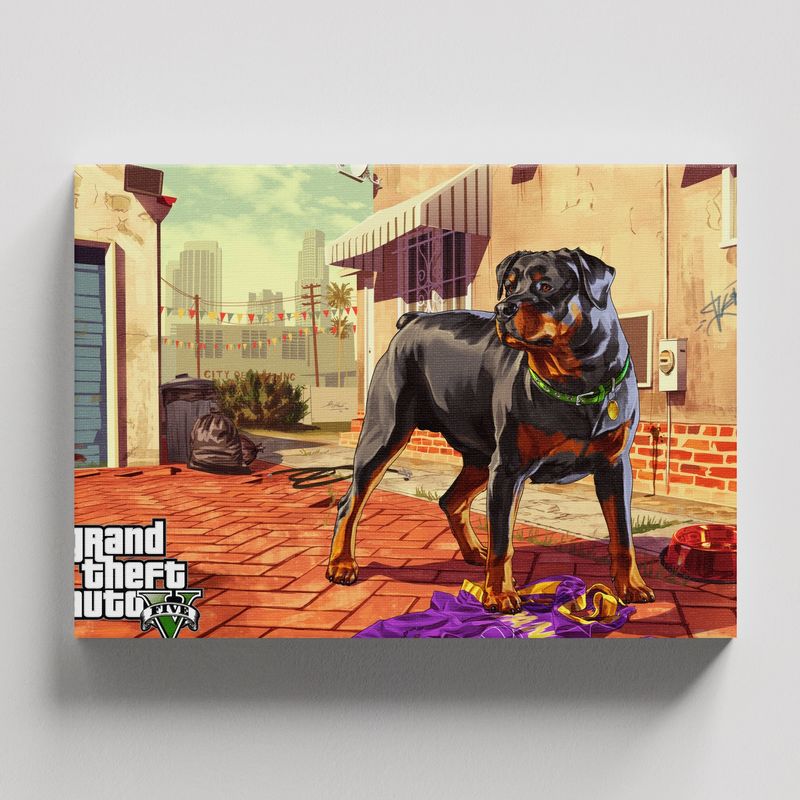 TAYRONA STORE - Cuadros Retablo Video Juegos Grand Theft Auto 029 - 50x35cm