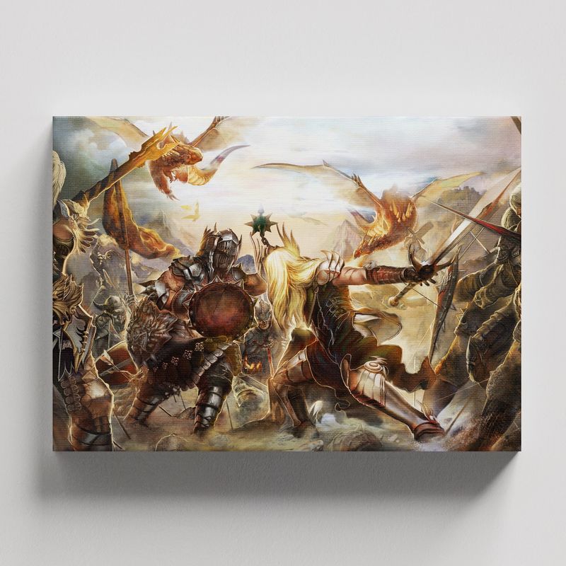 TAYRONA STORE - Cuadros Retablo Video Juegos Variados 019 - 50x35cm