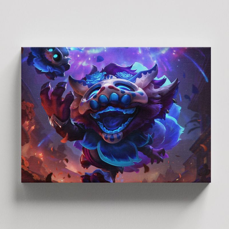 TAYRONA STORE - Cuadros Retablo Video Juegos League of Legends 008 - 50x35cm