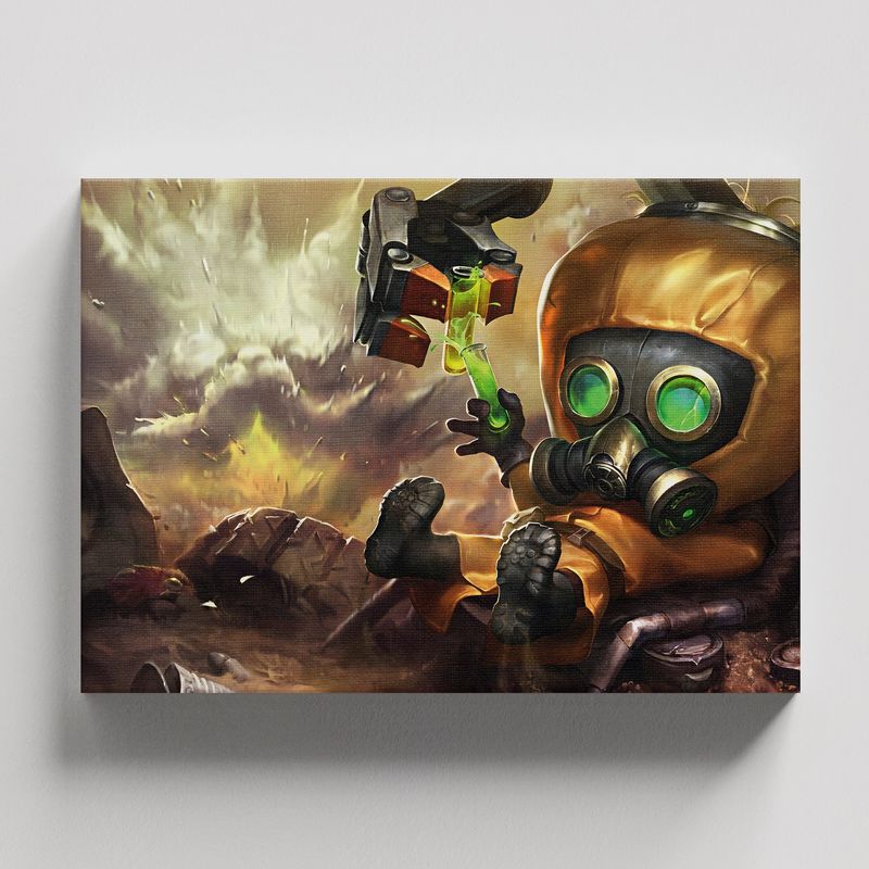 TAYRONA STORE - Cuadros Retablo Video Juegos League of Legends 041 - 50x35cm