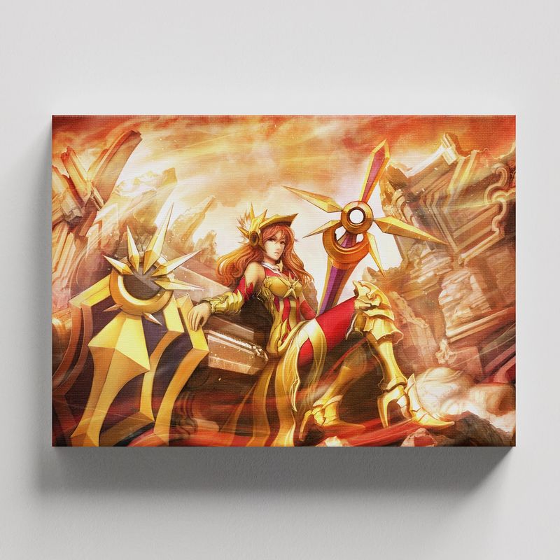 TAYRONA STORE - Cuadros Retablo Video Juegos League of Legends 017 - 50x35cm