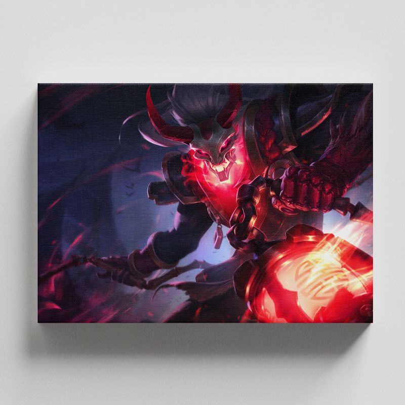 TAYRONA STORE - Cuadros Retablo Video Juegos League of Legends 030 - 50x35cm