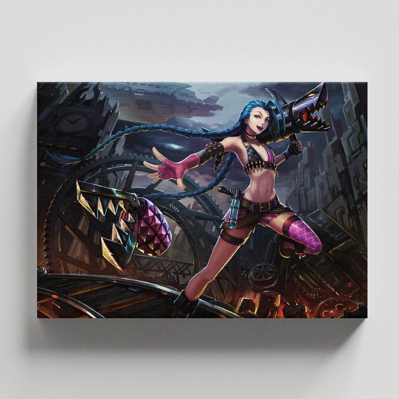 TAYRONA STORE - Cuadros Retablo Video Juegos League of Legends 021 - 50x35cm