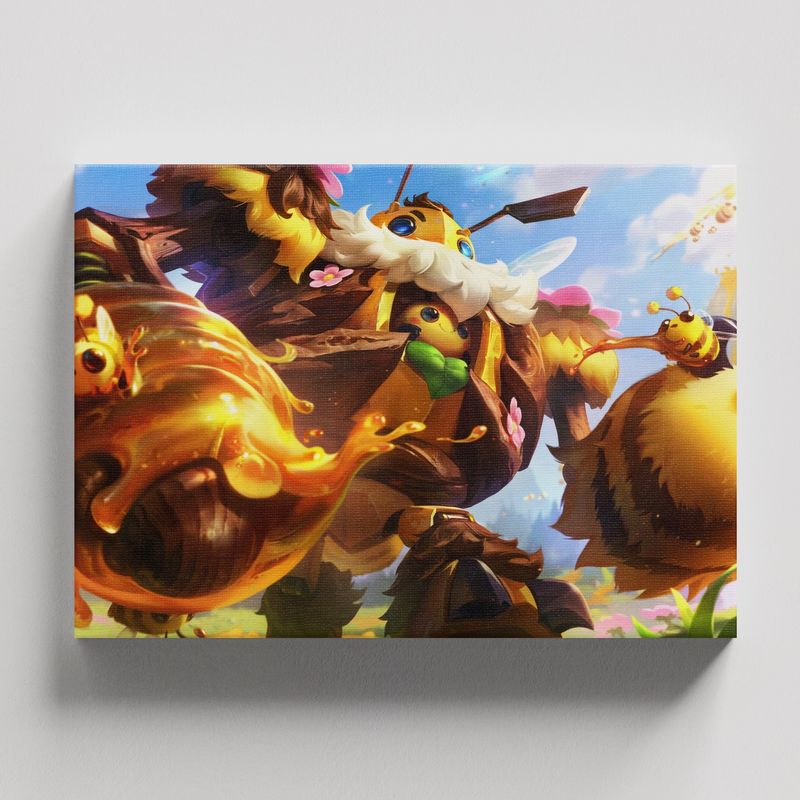TAYRONA STORE - Cuadros Retablo Video Juegos League of Legends 015 - 50x35cm